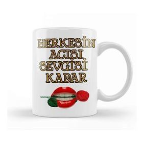 Baskı Dükkanı Sevgiliye Aşk Sevgi Komik Kupa