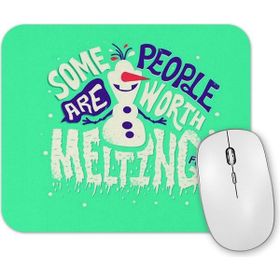 Baskı Dükkanı Sevimli Kardan Adam Mouse Pad