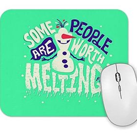 Baskı Dükkanı Sevimli Kardan Adam Mouse Pad