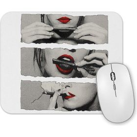 Baskı Dükkanı Sexy Smoke Mouse Pad