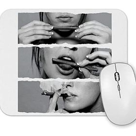 Baskı Dükkanı Sexy Smoke Mouse Pad
