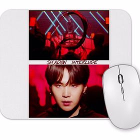 Baskı Dükkanı Shadow Interlude Min Yoongi Suga Mouse Pad
