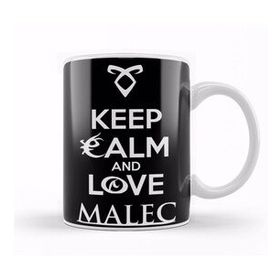Baskı Dükkanı Shadowhunters The Mortal Instruments Keep Calm And Love Malec Kupa
