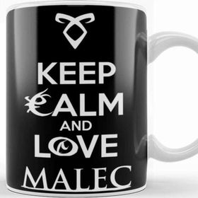Baskı Dükkanı Shadowhunters The Mortal Instruments Keep Calm And Love Malec Kupa