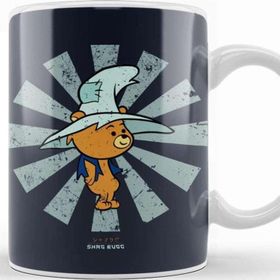 Baskı Dükkanı Shag Rugg Retro Japanese Hillbilly Bears Kupa