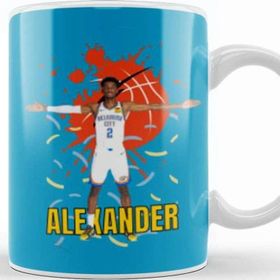 Baskı Dükkanı Shai Gilgeous Alexander Shai Gilgeous Alexander Vintage Art Legend Basketball Gift Vintage Retro Style Kupa