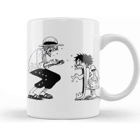 Baskı Dükkanı Shanks Luffy One Piece Funny Kupa