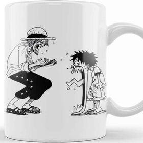 Baskı Dükkanı Shanks Luffy One Piece Funny Kupa