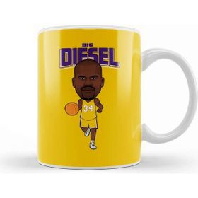 Baskı Dükkanı Shaquille Oneal Big Diesel Kupa