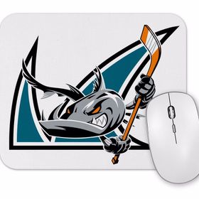Baskı Dükkanı Shark Hockey Team Logo Mouse Pad