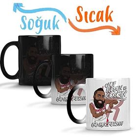 Baskı Dükkanı Shef Harden Sihirli Porselen Kupa