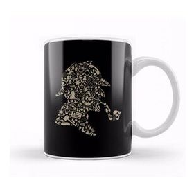 Baskı Dükkanı Sherlock Holmes Collage Kupa