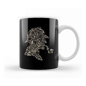 Baskı Dükkanı Sherlock Holmes Collage Kupa