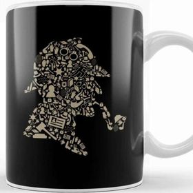 Baskı Dükkanı Sherlock Holmes Collage Kupa
