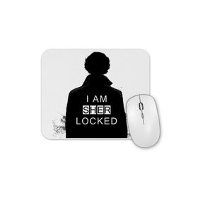 Baskı Dükkanı Sherlock I Am Sher Locked Sherlock Holmes Sherlocked Mouse Pad