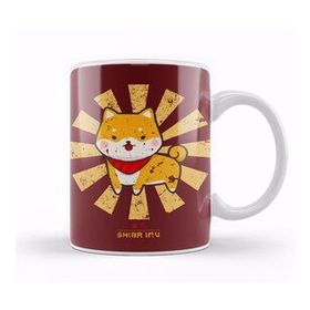 Baskı Dükkanı Shiba Inu Retro Japanese Dog Kupa