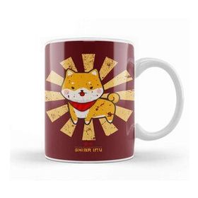 Baskı Dükkanı Shiba Inu Retro Japanese Dog Kupa