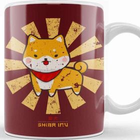 Baskı Dükkanı Shiba Inu Retro Japanese Dog Kupa