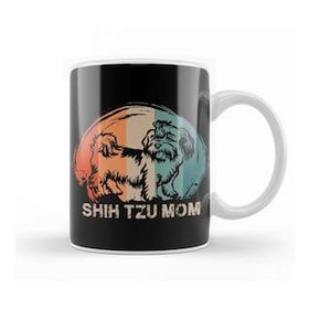 Baskı Dükkanı Shih Tzu Dog Shih Tzu Mom Kupa