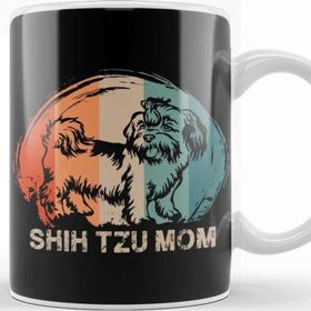 Baskı Dükkanı Shih Tzu Dog Shih Tzu Mom Kupa