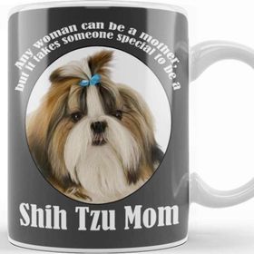 Baskı Dükkanı Shih Tzu Mom 01 Kupa