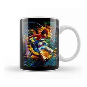 Baskı Dükkanı Shingeki No Kyojin Colorful Aura Kupa