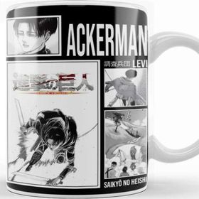 Baskı Dükkanı Shingeki No Kyojin Levi Ackerman Kupa