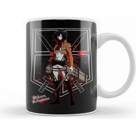 Baskı Dükkanı Shingeki No Kyojin Mikasa Ackerman Kupa