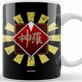 Baskı Dükkanı Shinra Corporation Retro Japanese Final Fantasy Kupa