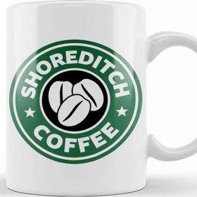 Baskı Dükkanı Shoreditch Coffee Starbucks Kupa