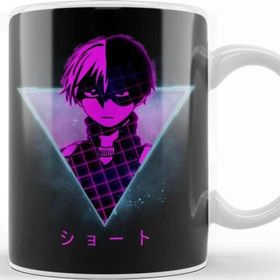Baskı Dükkanı Shoto Todoroki Retro 80S My Hero Academia Kupa