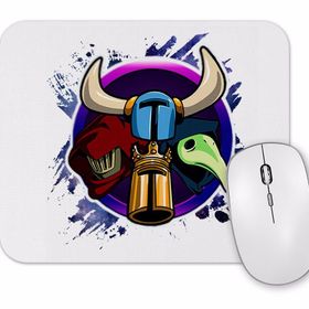 Baskı Dükkanı Shovel Knight Head Mouse Pad