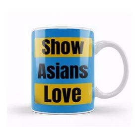Baskı Dükkanı Show Asians Love Stop Asian Hate Kupa