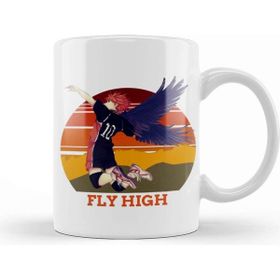 Baskı Dükkanı Shoyo Hinata Haikyuu Shoyo Hinata Fly High Kupa