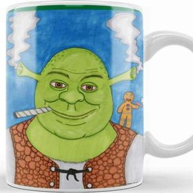 Baskı Dükkanı Shrek And Gingi Kupa
