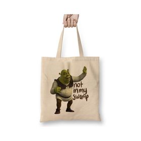 Baskı Dükkanı Shrek is Love Shrek is Life Bez Çanta