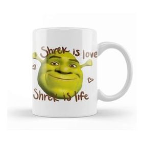 Baskı Dükkanı Shrek Is Love Shrek Is Life Kupa