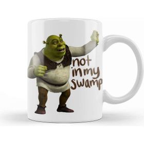 Baskı Dükkanı Shrek Not In My Swamp Kupa