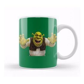 Baskı Dükkanı Shrek Raised Hands Pocket Shrek Kupa