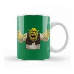 Baskı Dükkanı Shrek Raised Hands Pocket Shrek Kupa