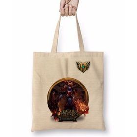 Baskı Dükkanı Shyvanna Lol League Of Legends Bez Kadın Günlük Çanta