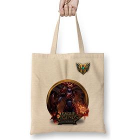Baskı Dükkanı Shyvanna Lol League Of Legends Bez Kadın Günlük Çanta