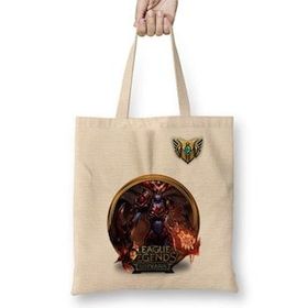 Baskı Dükkanı Shyvanna Lol League Of Legends Bez Kadın Günlük Çanta