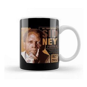 Baskı Dükkanı Sidney Poitier Rip Sidney Poitier 2022 Kupa