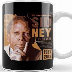 Baskı Dükkanı Sidney Poitier Rip Sidney Poitier 2022 Kupa