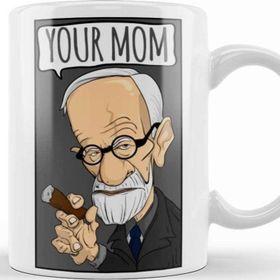 Baskı Dükkanı Sigmund Freud Your Mom Freud Kupa