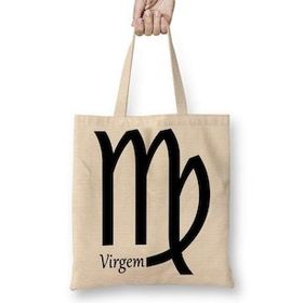 Baskı Dükkanı Signo Virgem Bez Uzun Saplı Krem Rengi Çanta