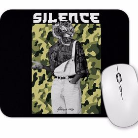 Baskı Dükkanı Silence Rms Will Tigre Mouse Pad