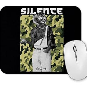 Baskı Dükkanı Silence Rms Will Tigre Mouse Pad
