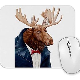 Baskı Dükkanı Sisman Süslü Geyik Mouse Pad